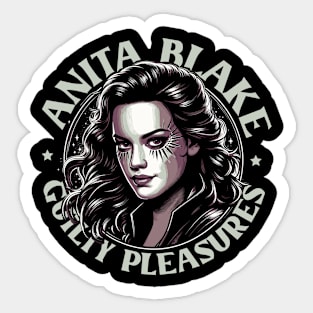 Anita Blake Vampire Hunter Fan Art Sticker